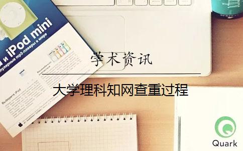 大学理科知网查重过程